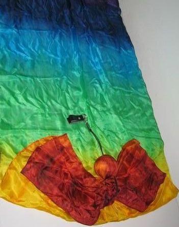 Véu de Seda Poi para Dança do Ventre